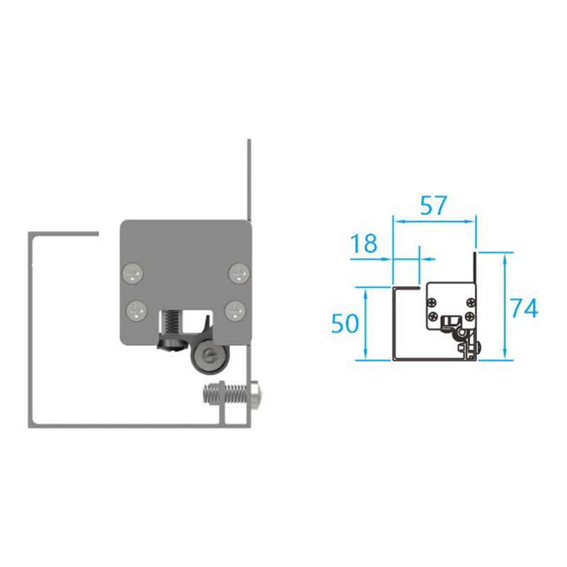 L01E bañador de pared iluminación arquitectónica L01E mini lámpara de barra